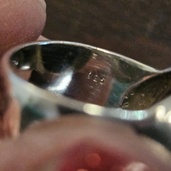 Sterling silver Raw Tourmaline ring - Picture 4 of 5